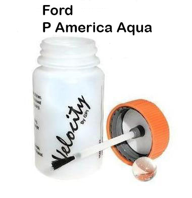 Auto Touch Up Bottle Ford Code P America Aqua Paint 50mL