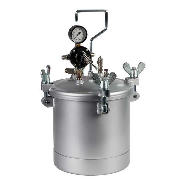 2Spray 10 Litre Pressure Pot Includes Wheels PT10 2 Bar 3/8” Fitting Paint Spray Gun