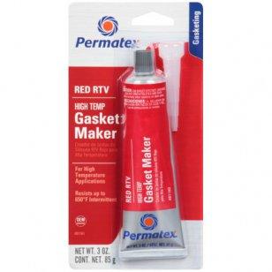 Permatex High Temp Red RTV Silicone Gasket Maker 85g 81160