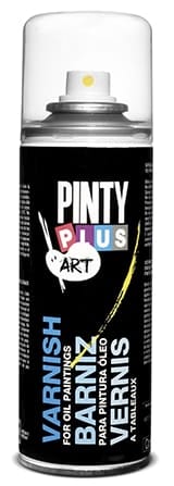 Pinty Plus Waterbased Clear Satin Varnish 300gm Spray