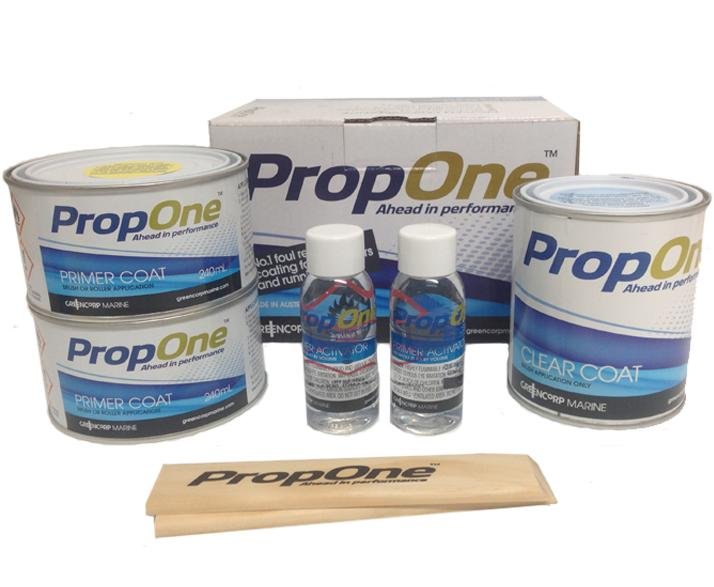 Prop One 1L Foul Release Coating Kit Propeller Antifoul Propgold