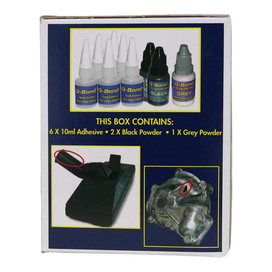 Q-Bond Ultra Strong Adhesive Reinforcing Powder Large Repair Kit Bonding Glue