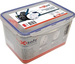 Maxisafe MaxiPak Half Mask Face Respiratory Kit Large