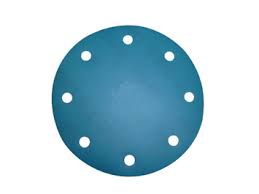 Revcut Blue Sanding Paper Grit P60 8Hole 203mm Velstik Film Discs Box50