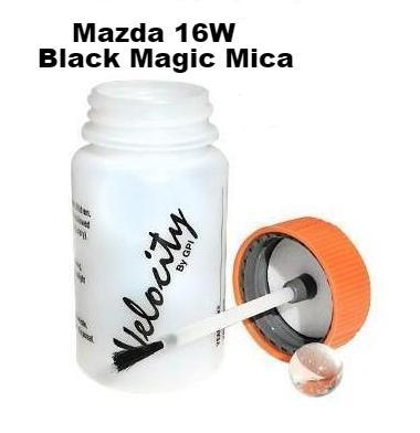 Auto Touch Up Bottle Mazda 16W Black Magic Mica 2 3 6 CX5 CX9 BT50 50mL