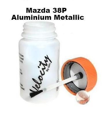 Auto Touch Up Mazda 38P Aluminium Metallic Paint 2 3 6 CX-5 CX-9 BT50 50mL