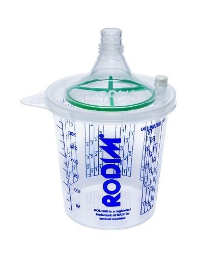 BASF Rodim 650ml Cup & Collar Box4 use with 45229509 & 45229510 PPS Auto Spray