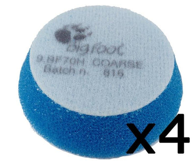 Rupes Bigfoot iBrid Polishing Pad Blue Coarse 50/70mm 9.BF70H 4 Pack