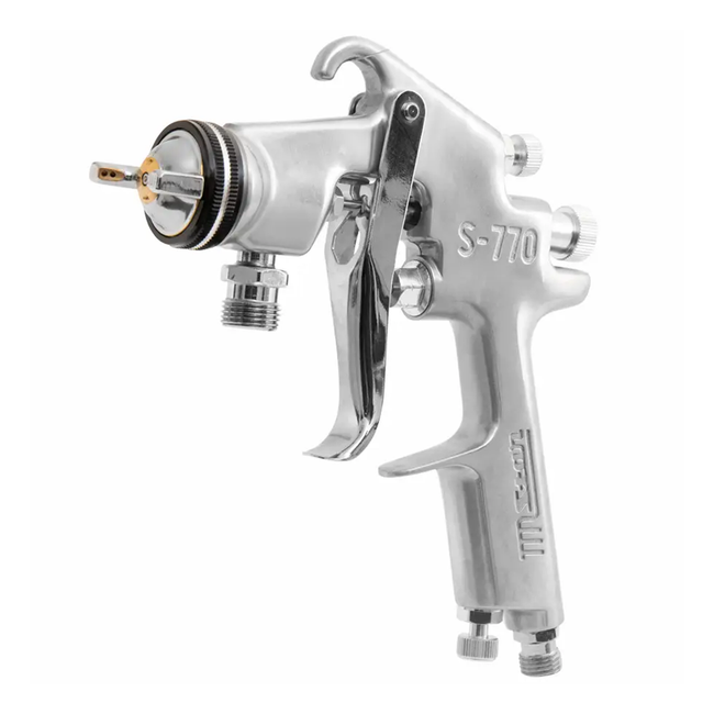 STAR S770 Pressure Pot Spray Gun 1.5mm S-770-01P Clearcoat Paint Air Feed Fed