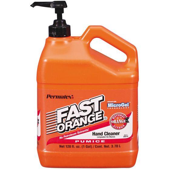 PERMATEX Fast Orange Hand Cleaner Smooth Lotion Home Workshop Garage 3.78L