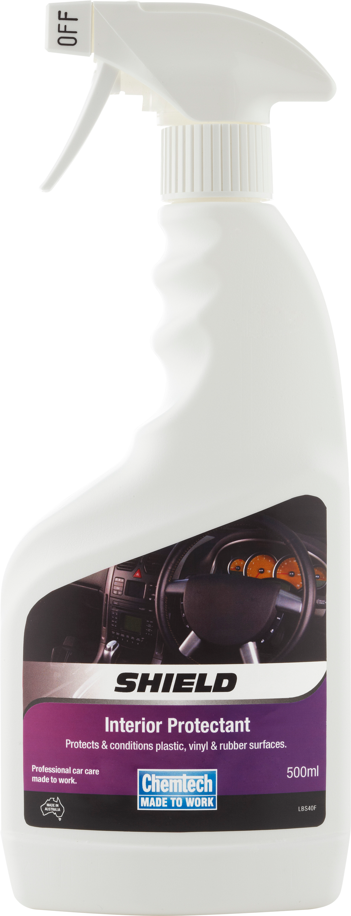 Chemtech Shield Vanilla Fragrance Interior Protectant 500ml