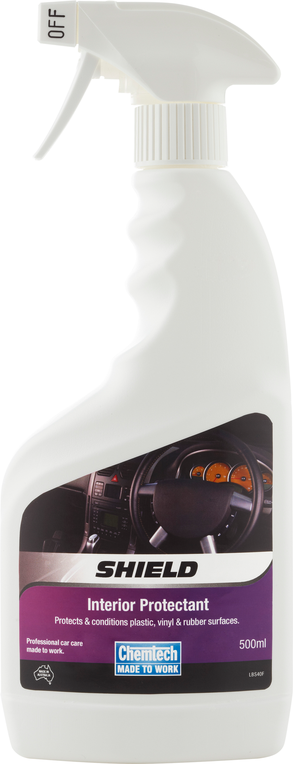 Chemtech Shield Vanilla Fragrance Interior Protectant 500ml