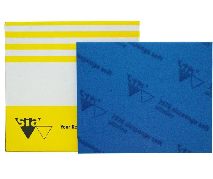Sia Sponge Soft 7970 Blue Ultrafine Pad 20 Pieces 140 x 115 x 5mm