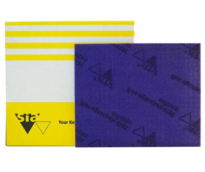 Sia Sponge Soft 7970 Purple Micro Fine Pad 20 Pieces 140 x 115 x 5mm