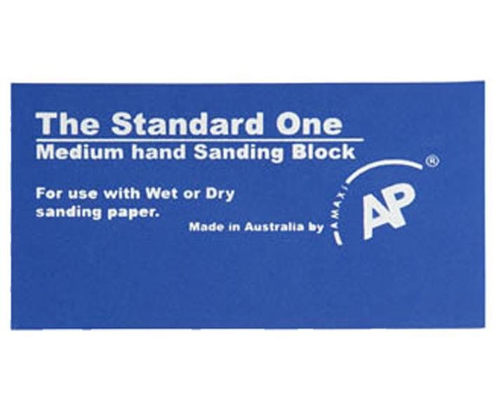 AMAXI The Standard One Medium Rubber Hand Sanding Block