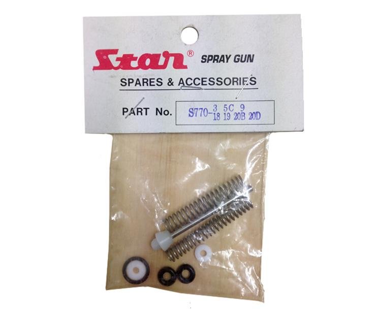 Star Spray Gun Service Kit To Suit S770 Series Guns Part Number SA27