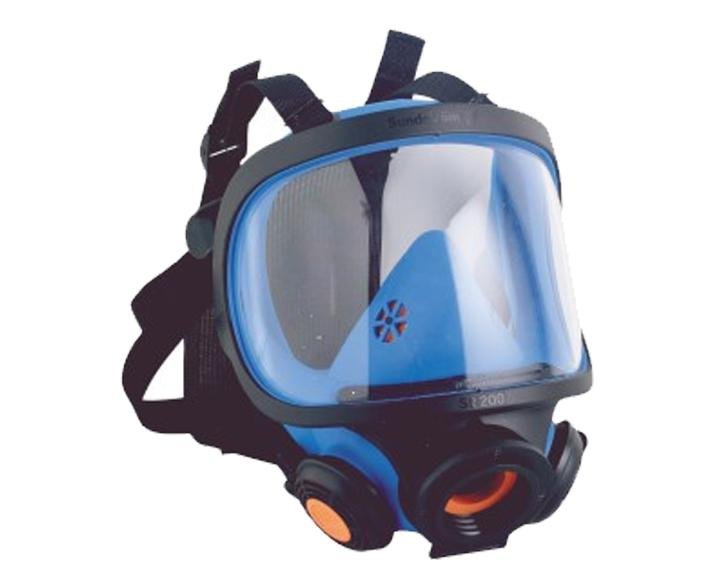 Sundstrom SR200 Full Face Mask Respirator With PC Visor