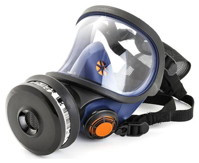 Sundstrom SR200 Full Face Silicone Mask Respirator With Glass Visor