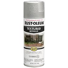 Rustoleum Textured Metallic Spray Paint Silver 340gm Spray Rust Prevention