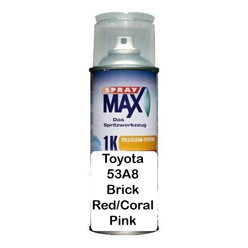 Auto Car Touch Up 298 ml Paint Can for Toyota 53A8 Brick Red/Coral Pink