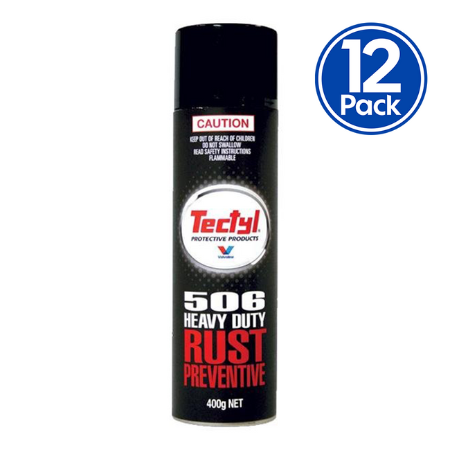 Valvoline Tectyl 506 Heavy Duty Rust Prevention 400g x 12 Pack