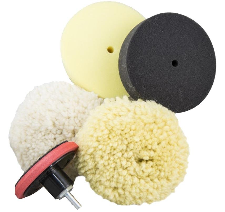 GPI Velocity 75mm 5 In 1 Polishing Kit for Drill Polish Machine V0821