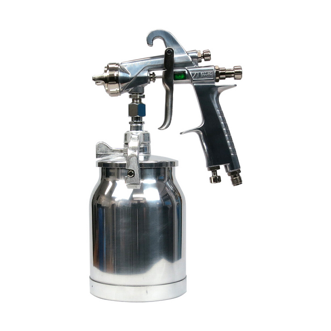 Anest Iwata WIDER2 1.5 mm Suction Spray Gun 1L Pot K2 Cap WIDER2152SC Paint Air