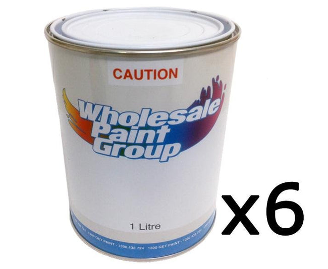 Wholesale Paint Group Reusable Empty Paint Tin Can 6 x 1L