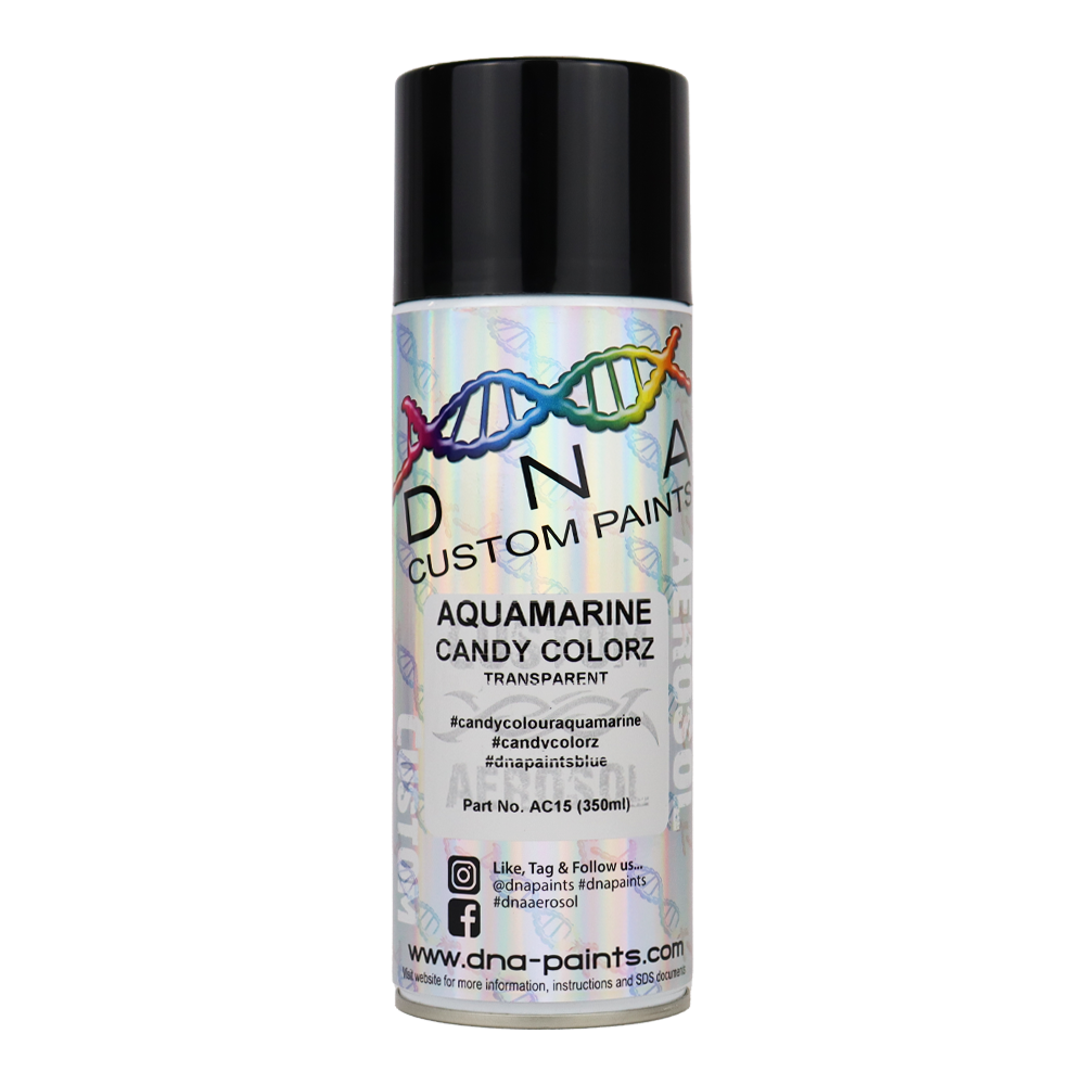 DNA PAINTS Candy Colorz Spray Paint 350ml Aerosol Candy Aquamarine