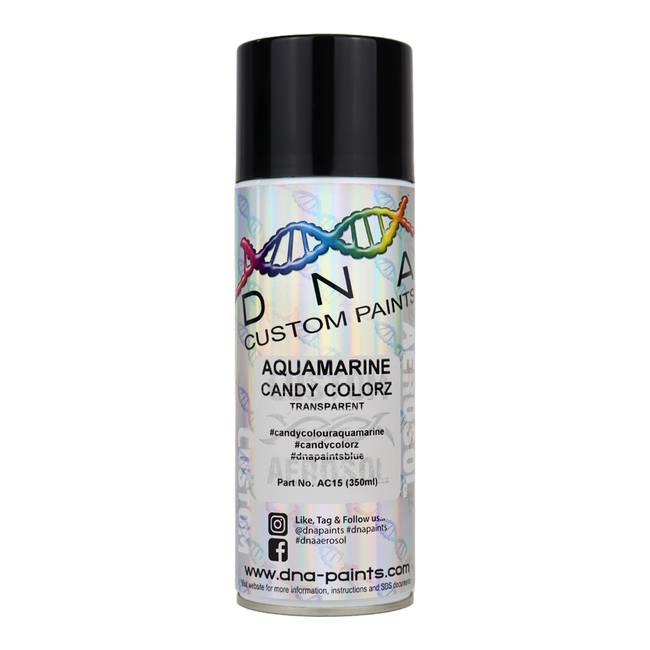 DNA PAINTS Candy Colorz Spray Paint 350ml Aerosol Candy Aquamarine