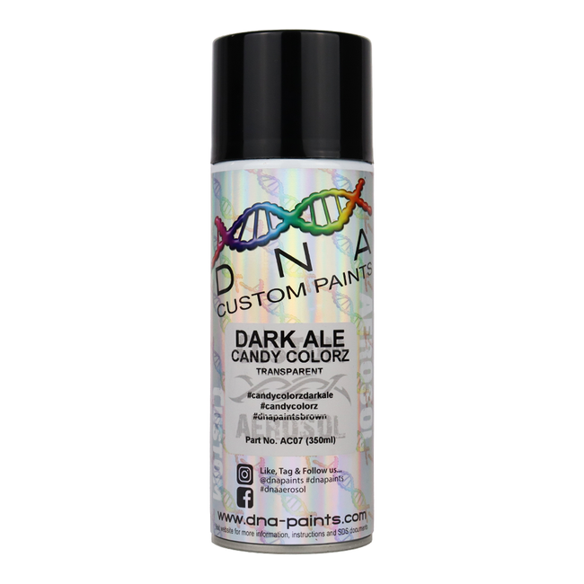 DNA PAINTS Candy Colorz Spray Paint 350ml Aerosol Candy Dark Ale