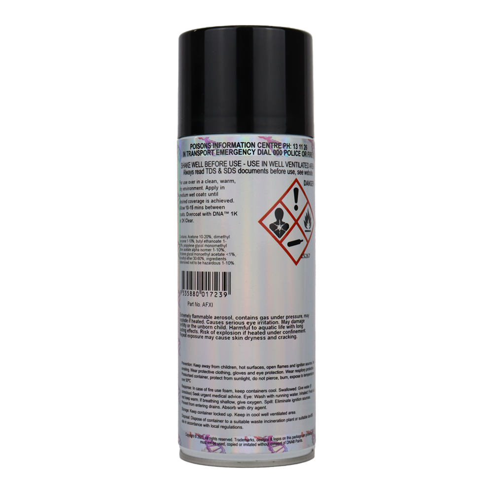 DNA PAINTS FX Intercoat Spray Paint 350ml Aerosol Clear