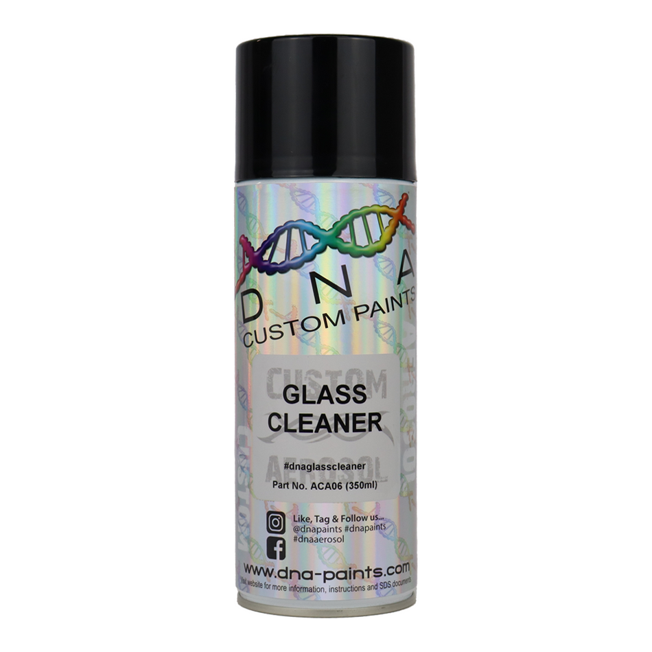 DNA PAINTS Glass Cleaner 350ml Aerosol Wax & Grease Remover