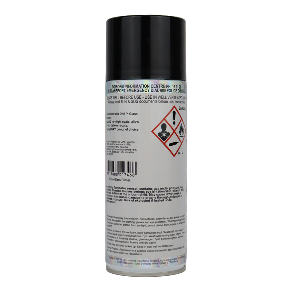 DNA PAINTS Glass Primer Spray Paint 350ml Aerosol
