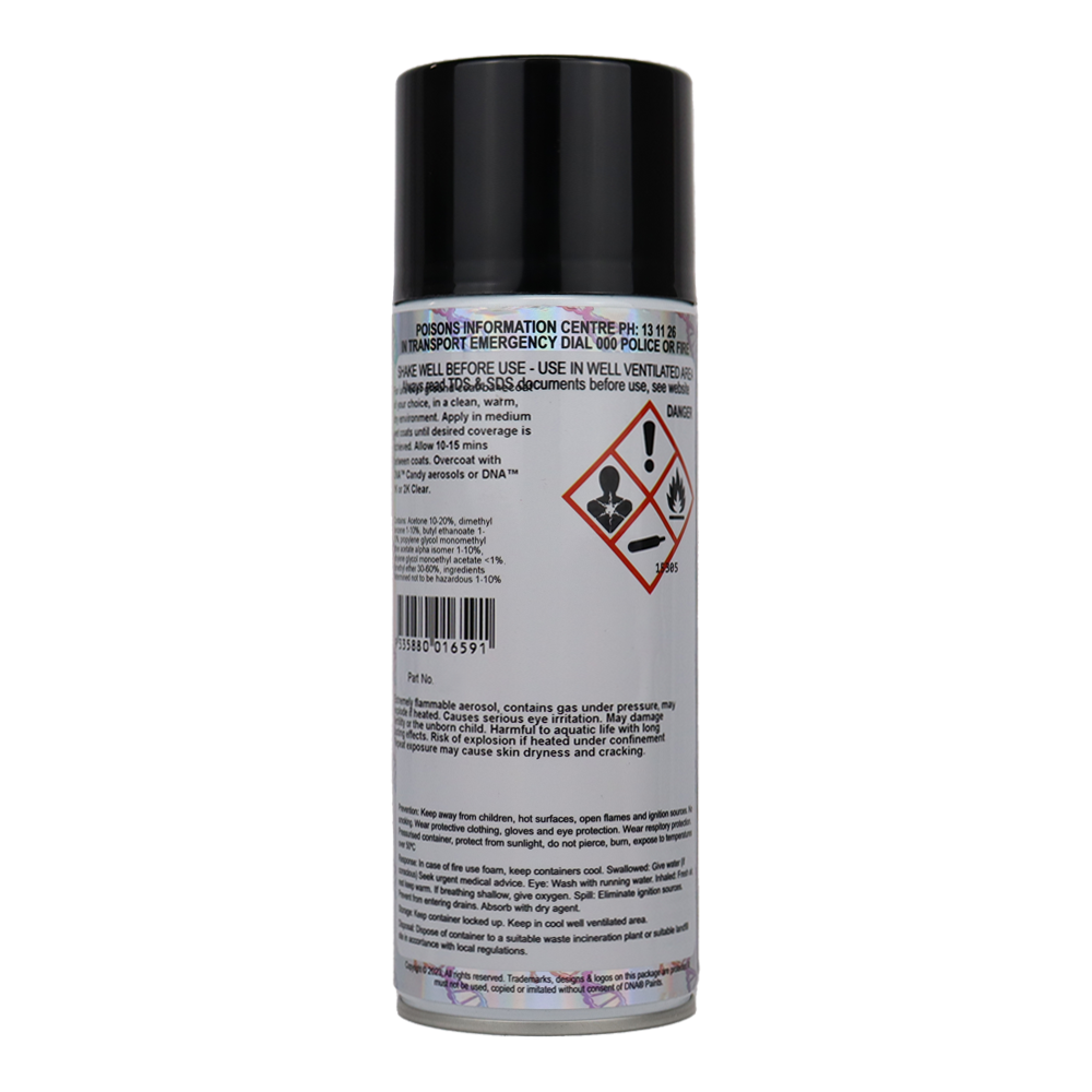 DNA PAINTS Pearl Colour Spray Paint 350ml Aerosol Gold Pearlescent