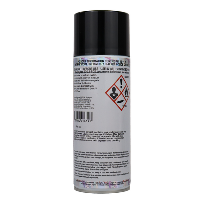 DNA PAINTS Pearl Colour Spray Paint 350ml Aerosol Silver Pearlescent