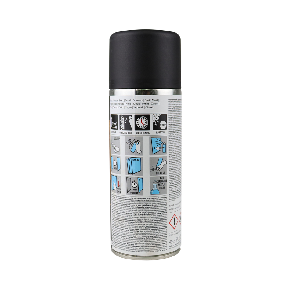 CAR-REP Automotive Anti Rust Primer 400ml Black x 2 Pack