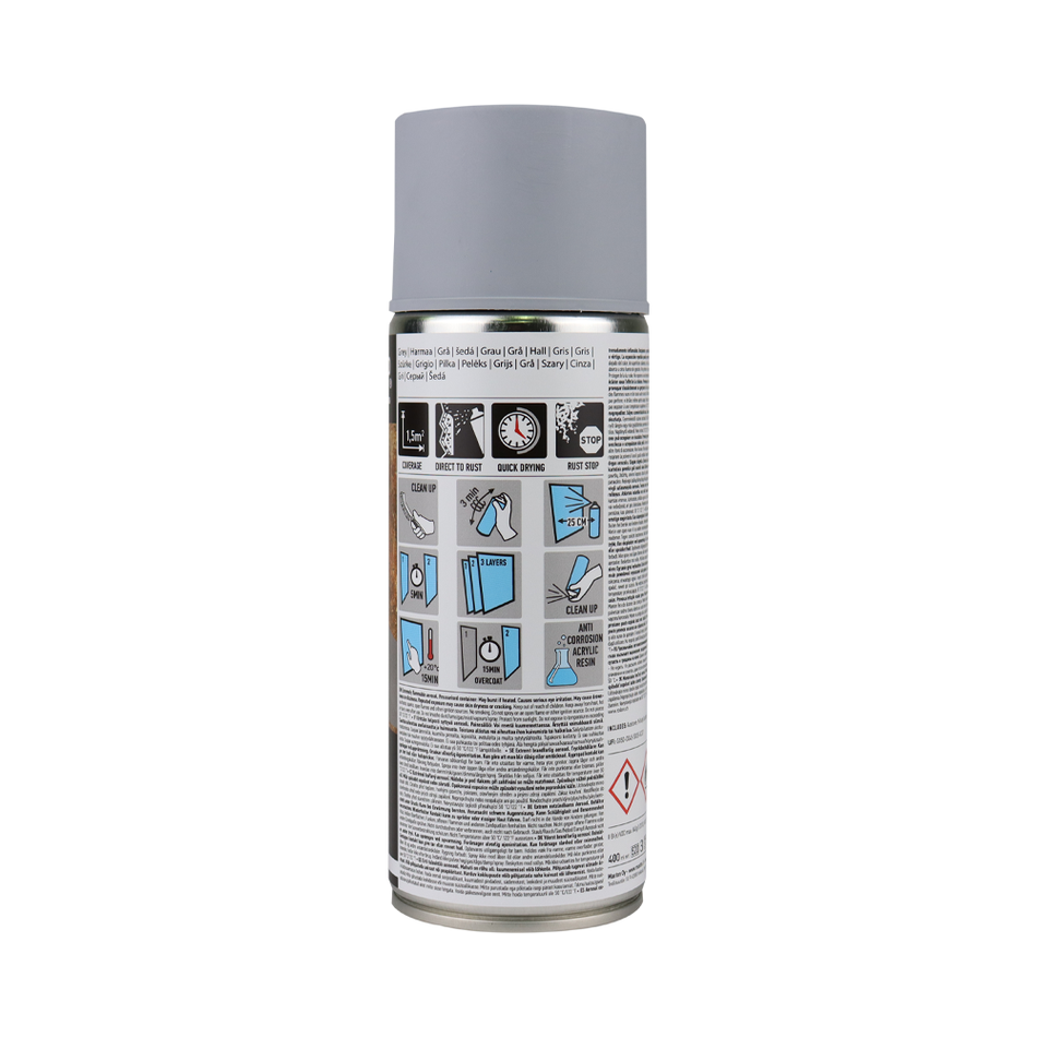 CAR-REP Automotive Anti Rust Primer 400ml Grey x 2 Pack