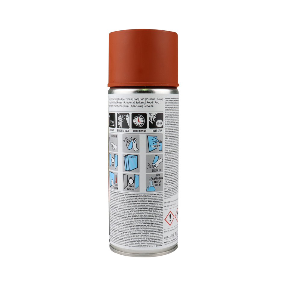 CAR-REP Automotive Anti Rust Primer 400ml Red x 2 Pack