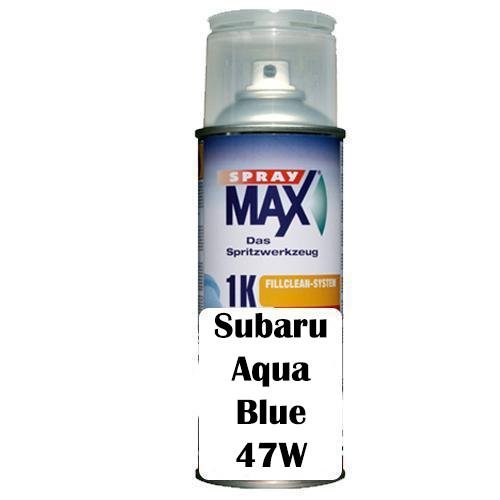 Automotive Touch Up Spray Paint Can Subaru 47W Aqua Blue