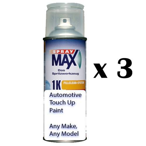 Fiat Automotive Car Touch Up Spray Paint Can 1k Acrylic Top Coat Truck x 3