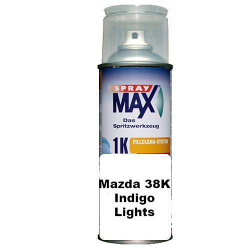 Auto Touch Up Can Mazda 38K Indigo Lights Paint 2 3 6 CX5 CX9 BT50 298ml