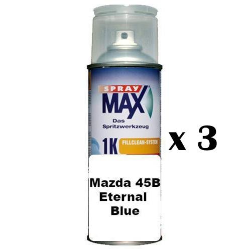 Touch Up Mazda 45B Eternal Blue Paint CX-5 CX-8 CX-9 CX-3 2 3 BT-50 MX-5 x 3