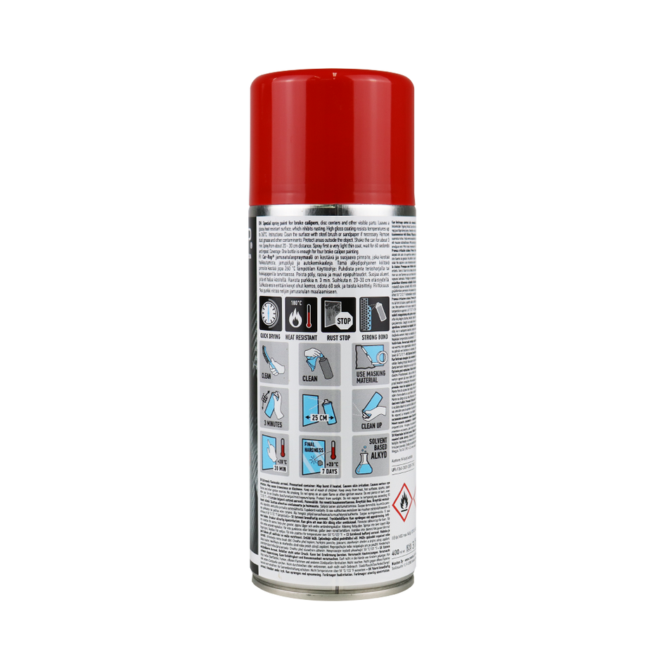 CAR-REP Automotive Heat Resistant Brake Caliper Paint 400ml Red