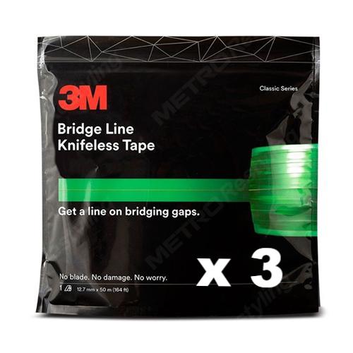 3M Bridge Line Knifeless Tape KTS-BL1 Green 12.7mm x 50M x 3 Rolls