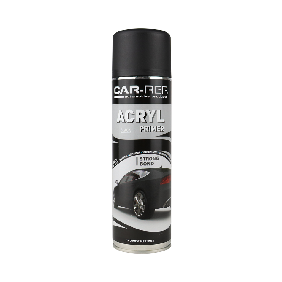 CAR-REP Acrylic Automotive Primer 500ml Black