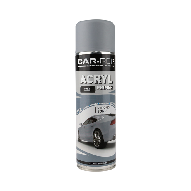 CAR-REP Acrylic Automotive Primer 500ml Grey