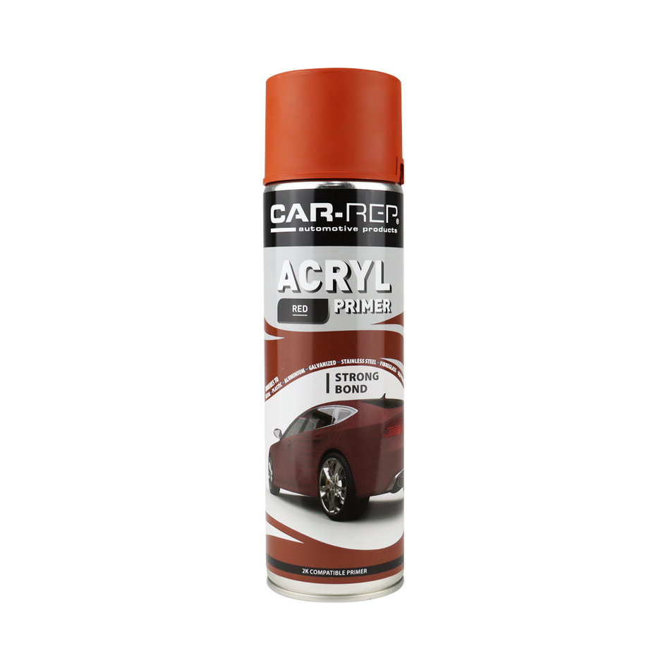 CAR-REP Acrylic Automotive Primer 500ml Red