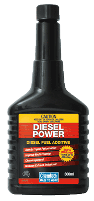 Chemtech Diesel Power Fuel Additive Clean Improve Economy Performance 300ml