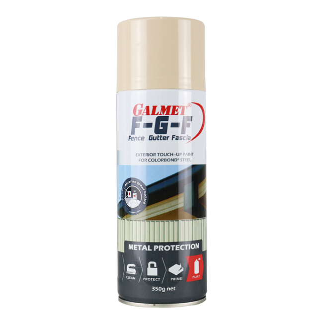 Galmet Colorbond® Touch-Up Paint FGF – Fence, Gutter, Fascia 350g Classic Cream®